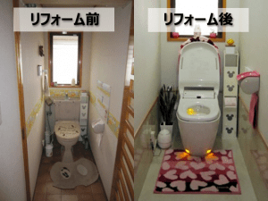 家事の効率化にこだわったリフォーム（埼玉県川口市）【トイレ編】