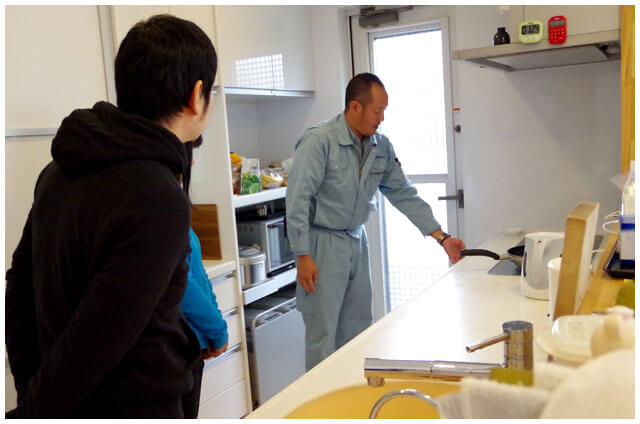 キッチンの説明