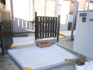 埼玉県川口市の介護リフォーム（玄関等）