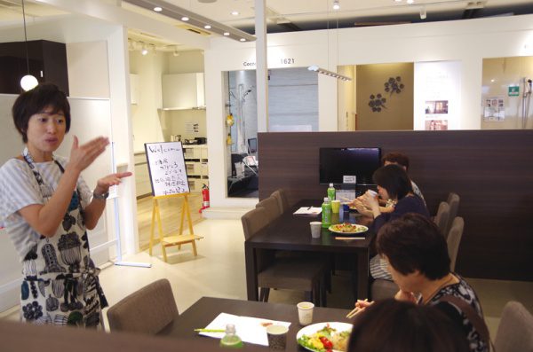 試食会の様子