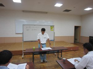 住まいの耐震リフォームセミナー講義中の写真５