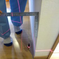 中古住宅診断（ホームインスペクション）・ゆがみ