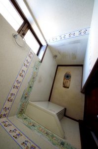 リフォーム中のトイレの様子