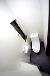 リフォーム後のトイレの全景