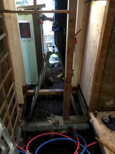 リフォーム中の光景