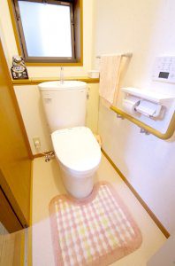 リフォーム後の１階のトイレ