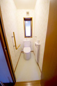 リフォーム後の２階のトイレ