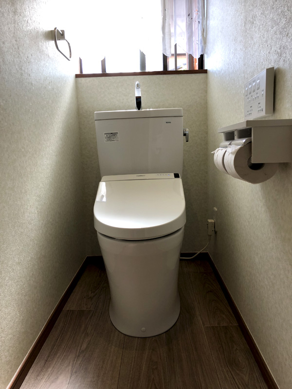 【築40年の家】和式から洋式へトイレの全面リフォーム（埼玉県川口市）