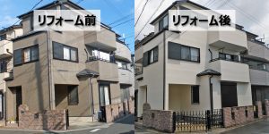 外壁・屋根の塗り替え工事（埼玉県川口市）