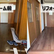 床のリフォームなら重ね張り工法がコスパ良し(埼玉県川口市)